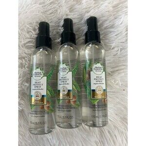 New 3 Herbal Essences Heat Protect Spray Argan Oil and Aloe 5.7fl oz